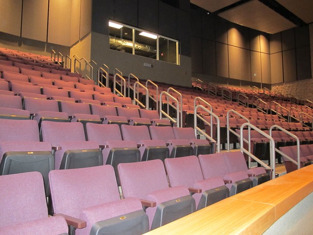 EHS Auditorium balcony